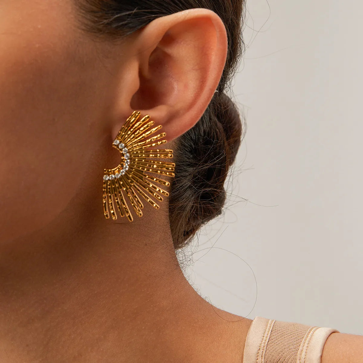 Zirkonia Ohrringe Gold